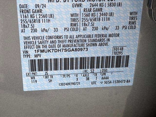 new 2025 Ford Explorer car, priced at $37,777