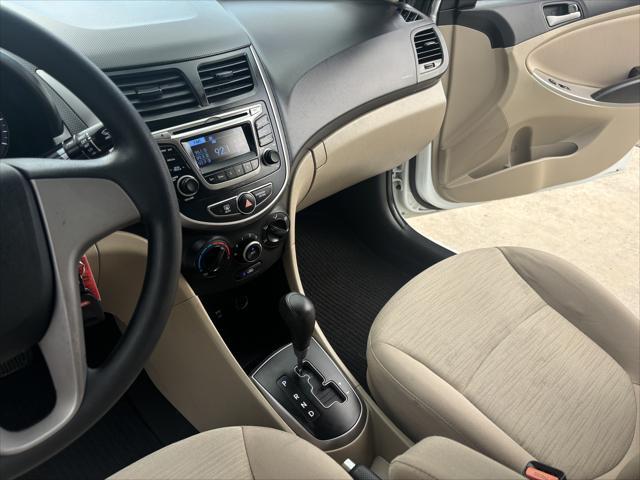 used 2016 Hyundai Accent car, priced at $5,995