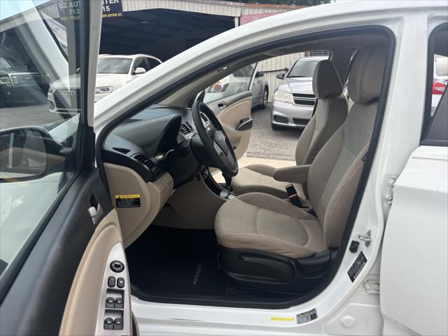 used 2016 Hyundai Accent car, priced at $5,995