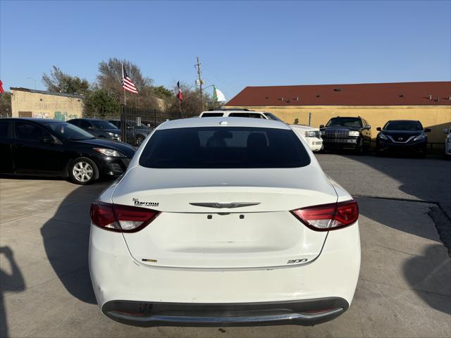 used 2015 Chrysler 200 car, priced at $4,995