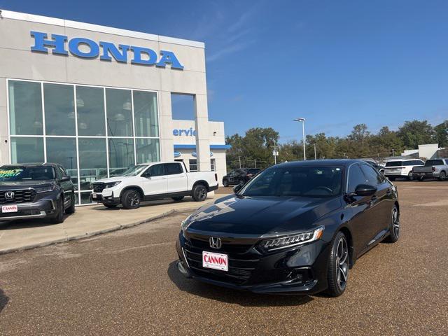 used 2021 Honda Accord car, priced at $27,857