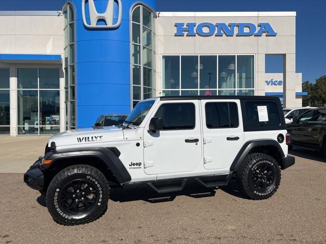 used 2022 Jeep Wrangler car, priced at $32,983