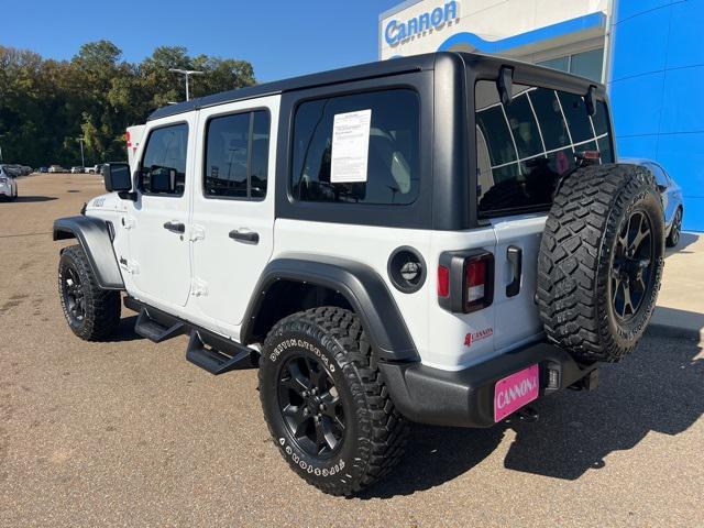 used 2022 Jeep Wrangler car, priced at $32,983