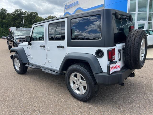 used 2015 Jeep Wrangler Unlimited car, priced at $21,500