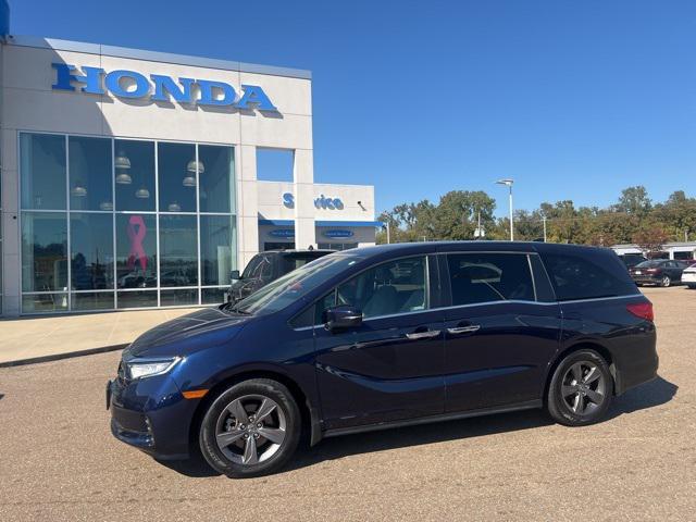 used 2021 Honda Odyssey car, priced at $28,840