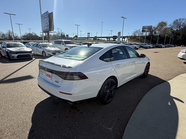 new 2025 Honda Accord Hybrid car, priced at $36,925