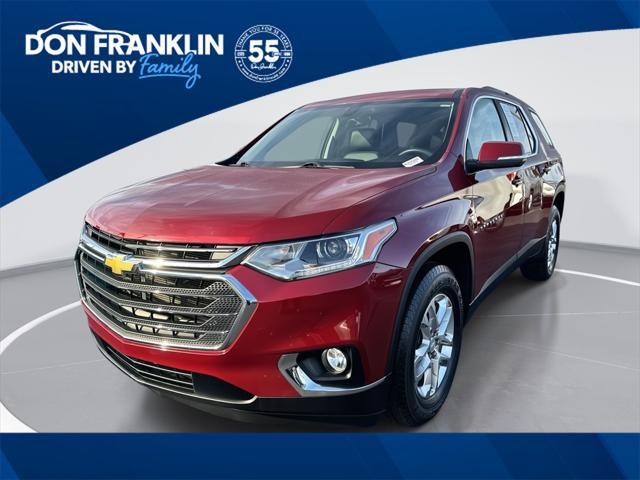 used 2021 Chevrolet Traverse car, priced at $27,995