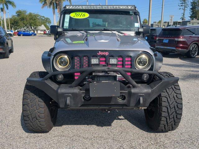 used 2016 Jeep Wrangler Unlimited car, priced at $20,000
