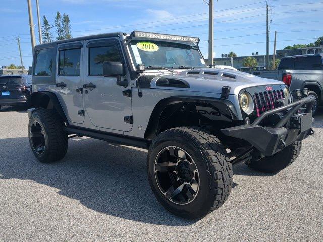 used 2016 Jeep Wrangler Unlimited car, priced at $20,000