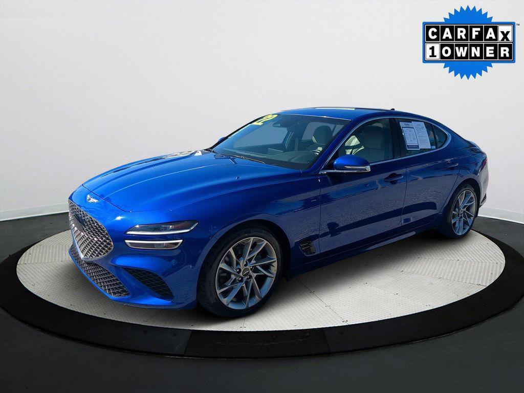 used 2022 Genesis G70 car, priced at $27,955