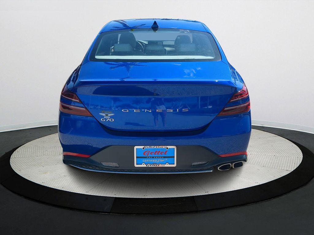 used 2022 Genesis G70 car, priced at $27,955