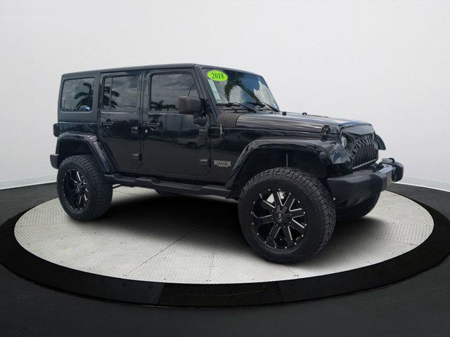 used 2018 Jeep Wrangler JK Unlimited car, priced at $22,741