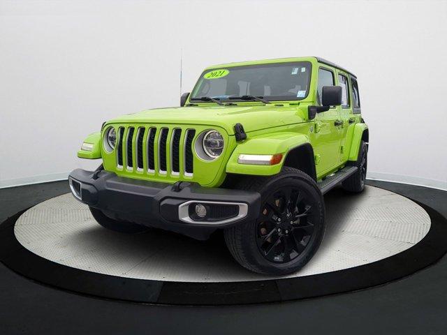 used 2021 Jeep Wrangler Unlimited 4xe car, priced at $30,499