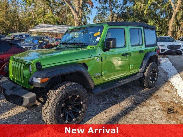 used 2019 Jeep Wrangler Unlimited car, priced at $30,998