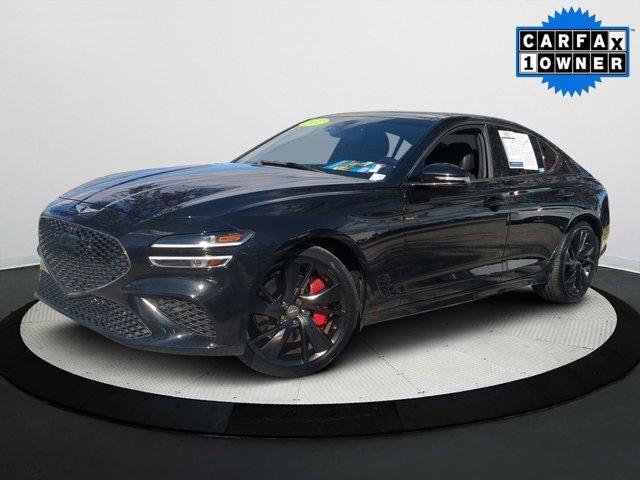 used 2022 Genesis G70 car, priced at $27,994