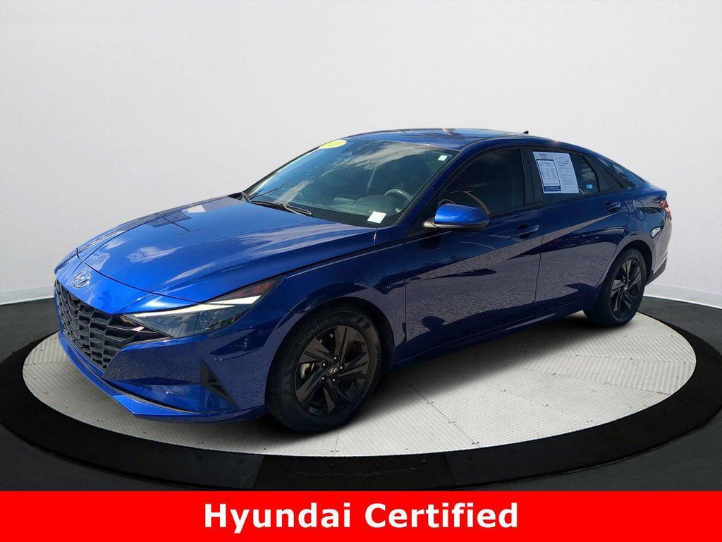 used 2021 Hyundai Elantra car, priced at $16,256