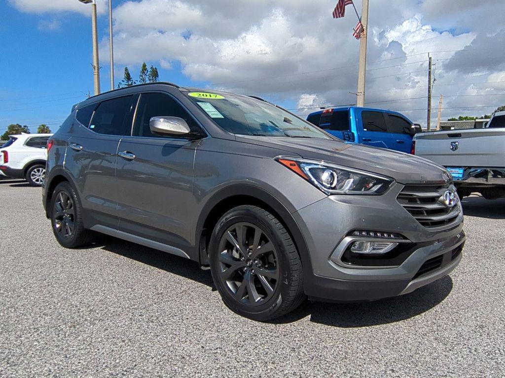 used 2017 Hyundai Santa Fe Sport car, priced at $17,890