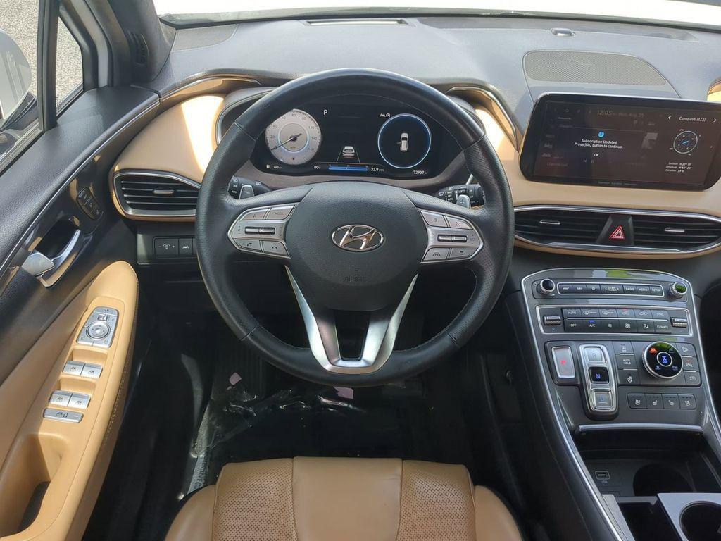 used 2021 Hyundai Santa Fe car, priced at $23,785