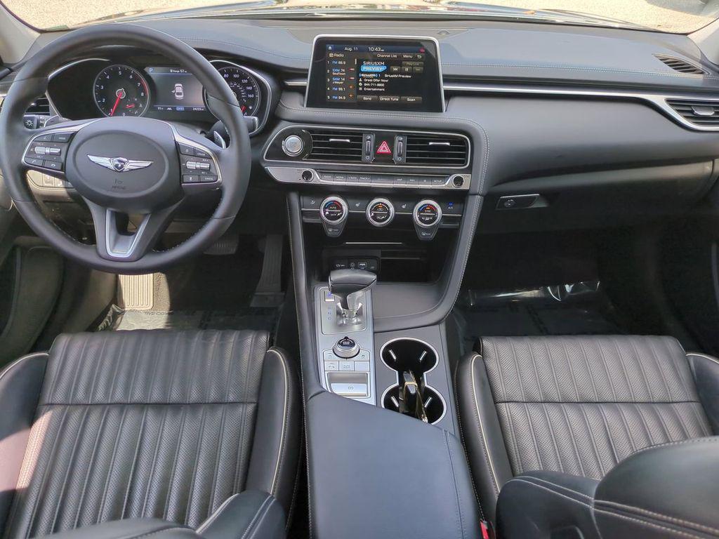 used 2021 Genesis G70 car, priced at $25,500