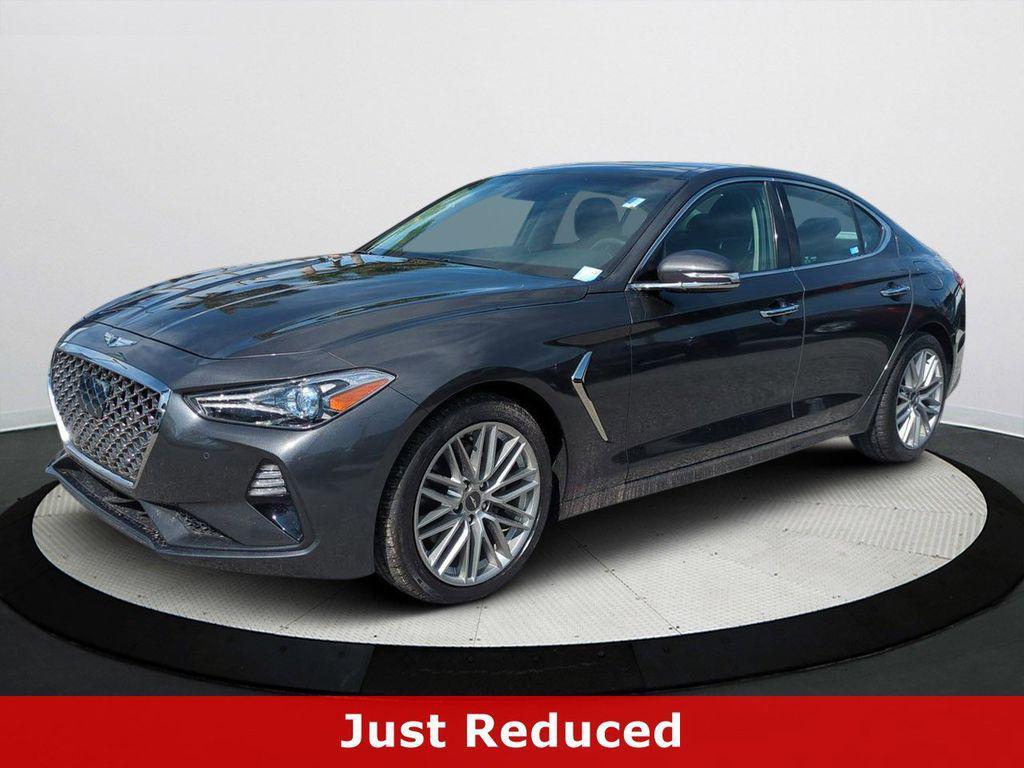 used 2021 Genesis G70 car, priced at $25,500