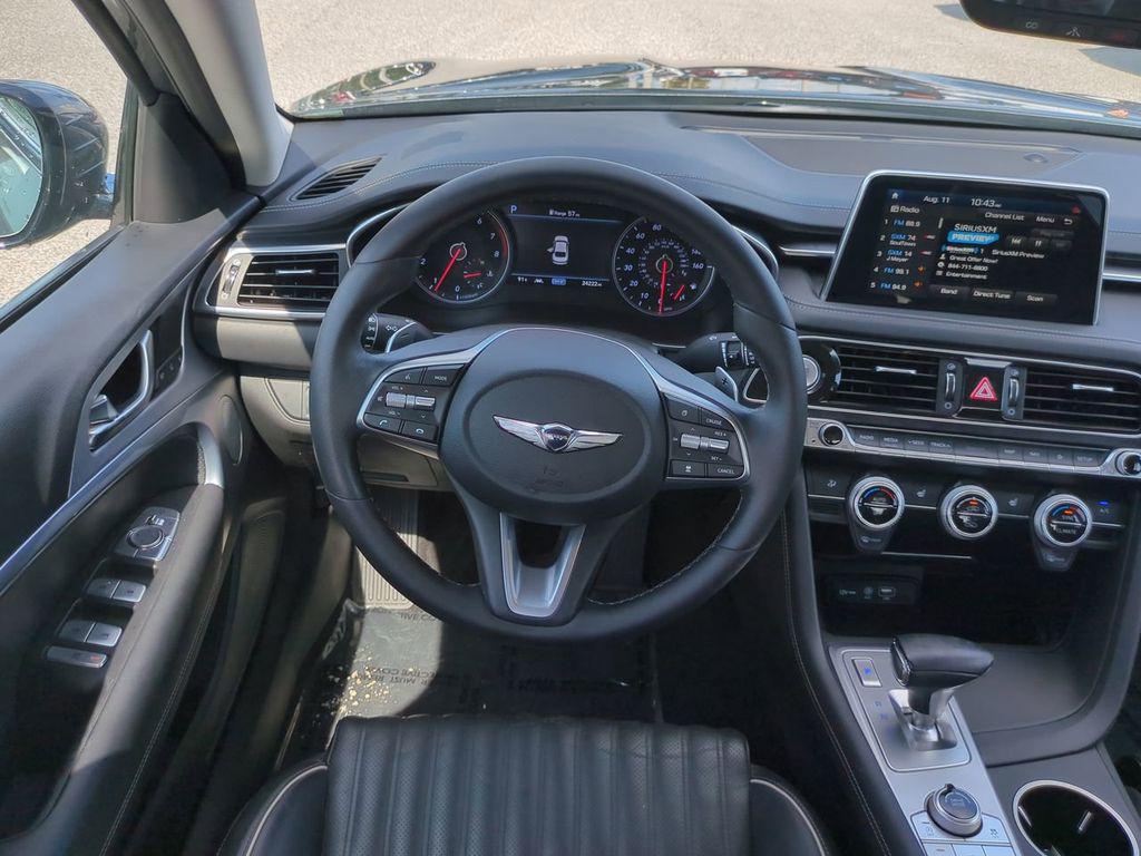 used 2021 Genesis G70 car, priced at $25,500