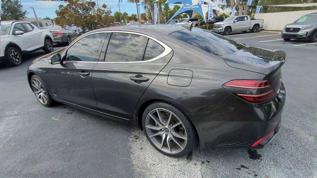 used 2022 Genesis G70 car, priced at $33,565