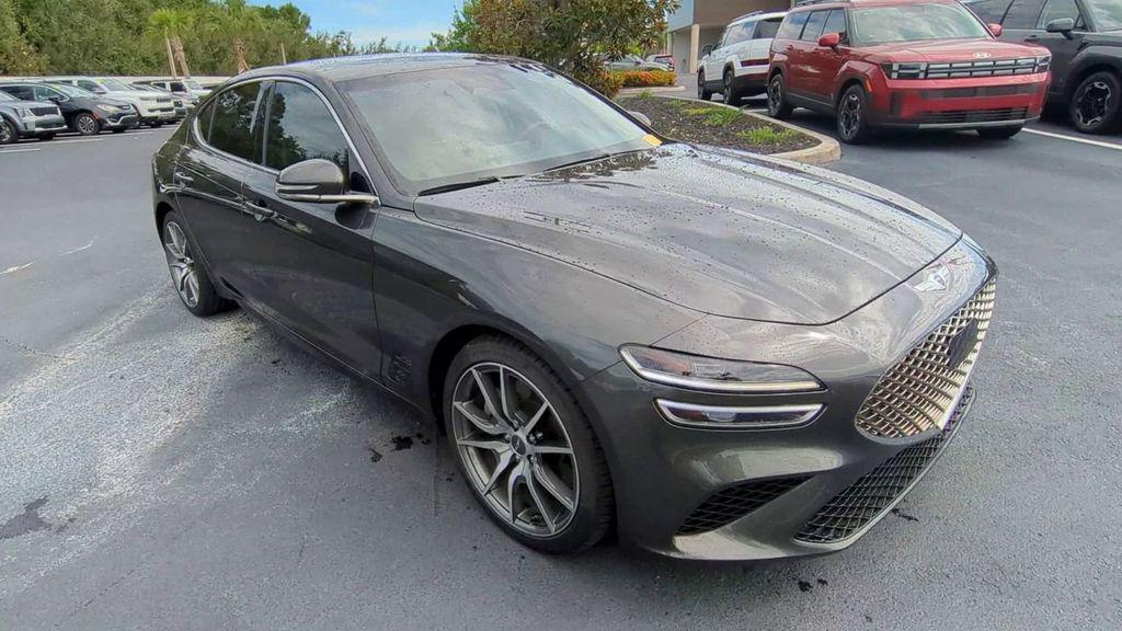 used 2022 Genesis G70 car, priced at $33,565