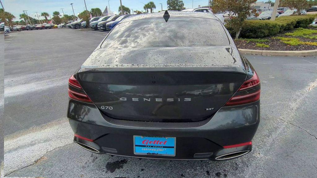 used 2022 Genesis G70 car, priced at $33,565