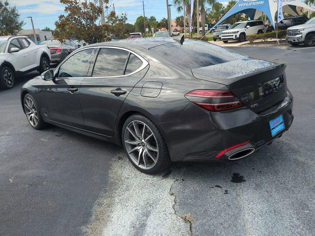 used 2022 Genesis G70 car, priced at $33,565