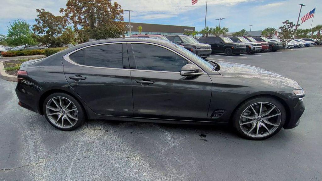 used 2022 Genesis G70 car, priced at $33,565