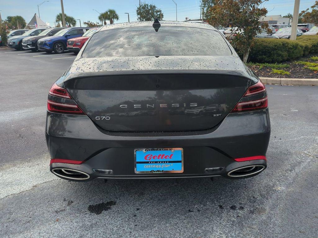 used 2022 Genesis G70 car, priced at $33,565