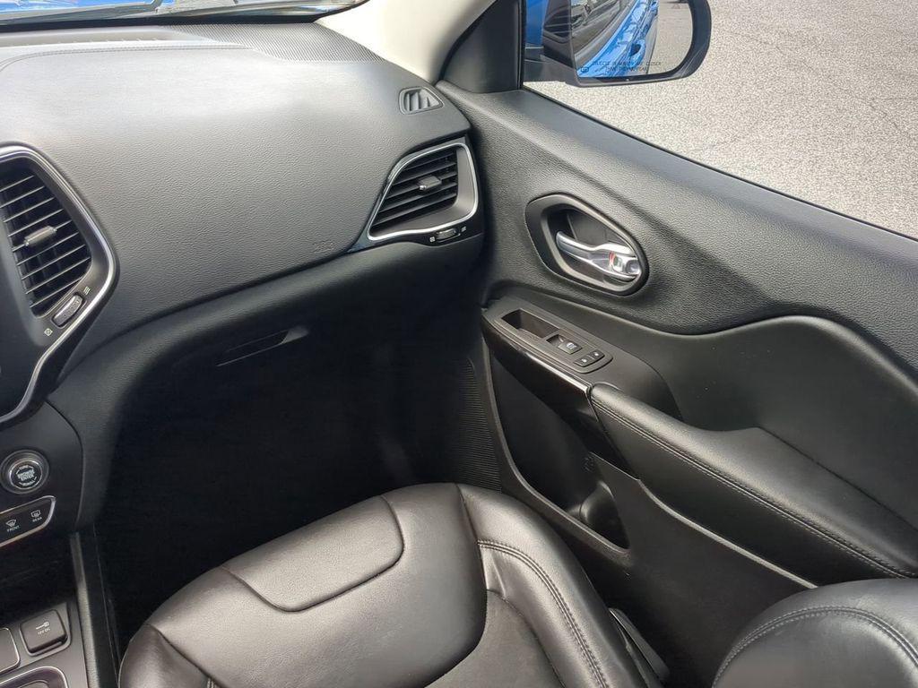 used 2021 Jeep Cherokee car, priced at $18,400