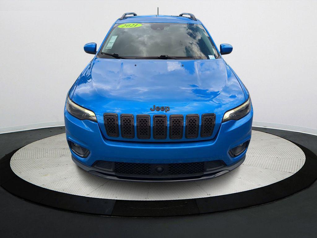 used 2021 Jeep Cherokee car, priced at $18,400