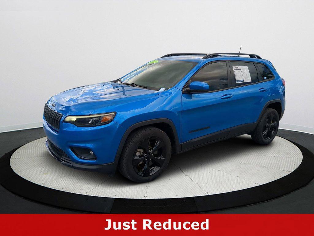 used 2021 Jeep Cherokee car, priced at $17,490