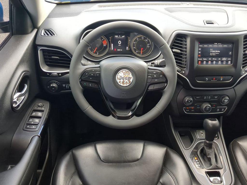 used 2021 Jeep Cherokee car, priced at $18,400