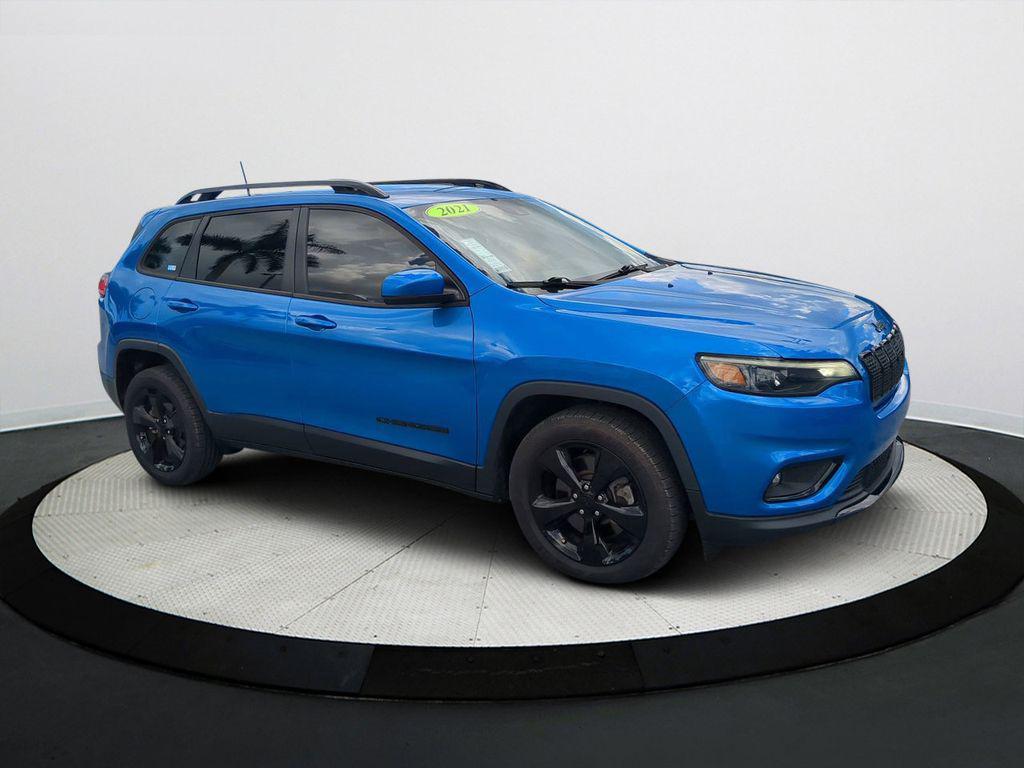 used 2021 Jeep Cherokee car, priced at $18,400