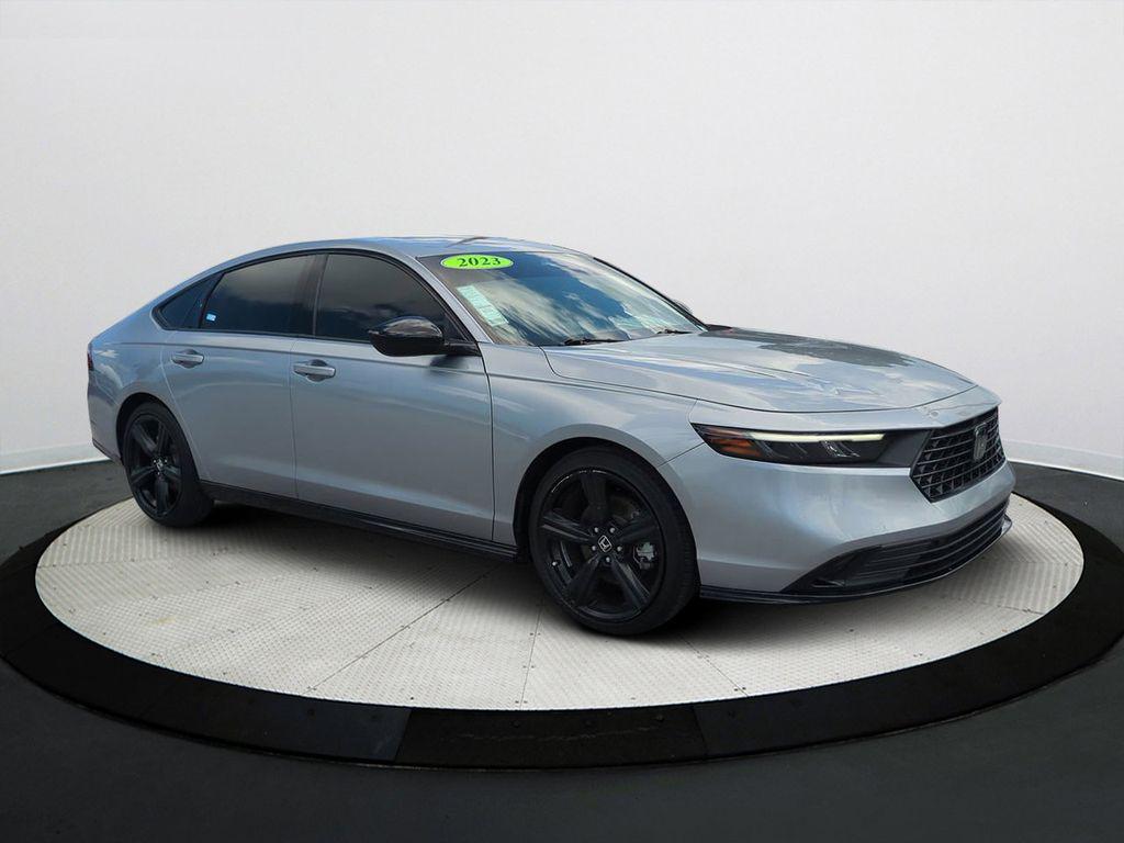 used 2023 Honda Accord Hybrid car, priced at $24,600