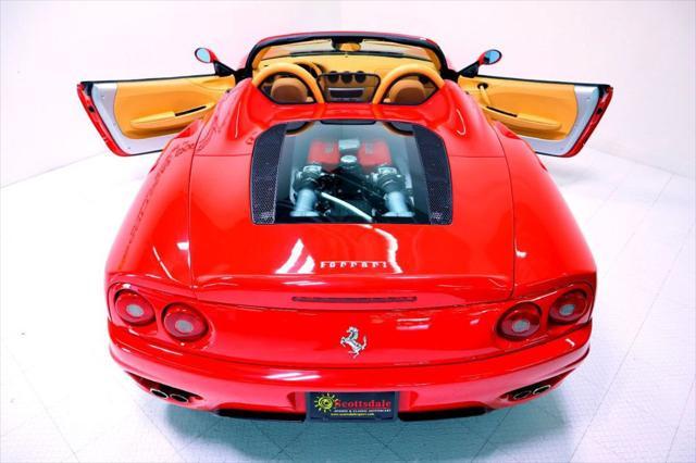 used 2002 Ferrari 360 Spider car, priced at $195,000