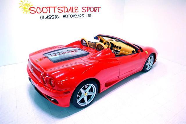 used 2002 Ferrari 360 Spider car, priced at $195,000