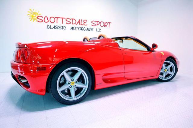 used 2002 Ferrari 360 Spider car, priced at $195,000