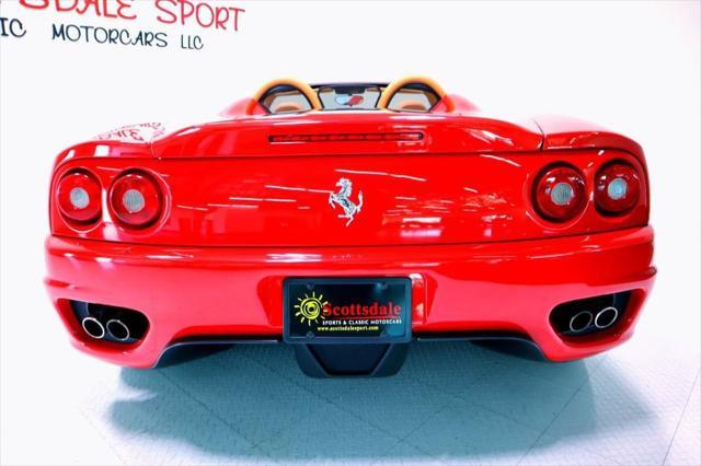 used 2002 Ferrari 360 Spider car, priced at $199,500