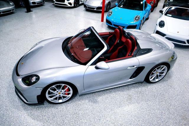 used 2021 Porsche 718 Spyder car, priced at $135,000