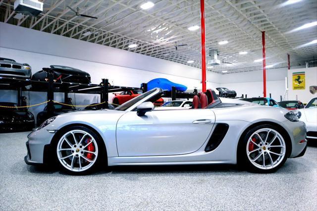 used 2021 Porsche 718 Spyder car, priced at $135,000