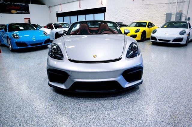 used 2021 Porsche 718 Spyder car, priced at $135,000