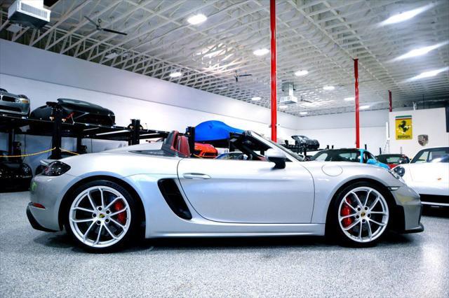 used 2021 Porsche 718 Spyder car, priced at $135,000