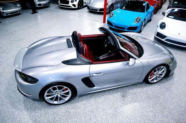 used 2021 Porsche 718 Spyder car, priced at $135,000