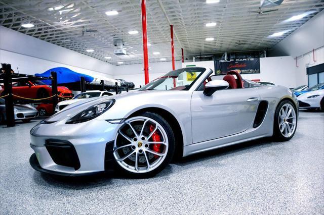 used 2021 Porsche 718 Spyder car, priced at $135,000