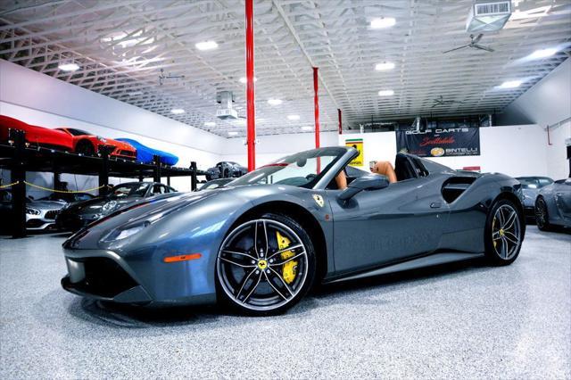used 2017 Ferrari 488 Spider car, priced at $288,500