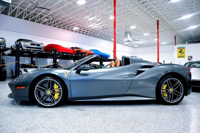 used 2017 Ferrari 488 Spider car, priced at $298,500