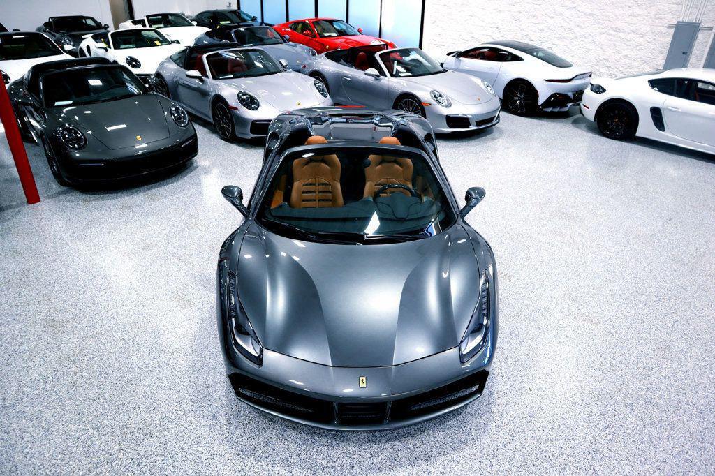 used 2017 Ferrari 488 Spider car, priced at $288,500